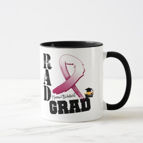 Head Neck Cancer Radiation Therapy RAD Grad Mug