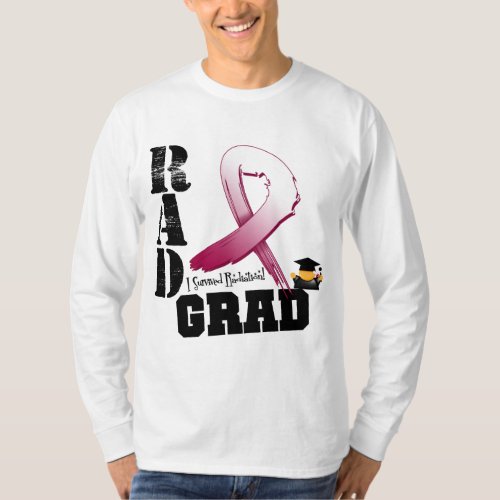 Head Neck Cancer Radiation Therapy RAD Grad T_Shirt