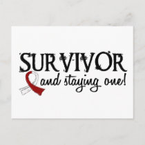 Head Neck Cancer Survivor 18 Postcard