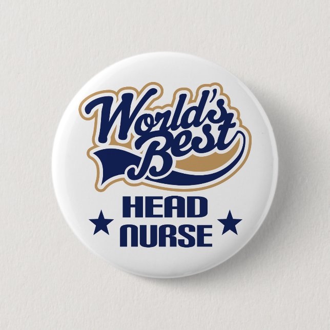 Head Nurse Gift Button (Front)