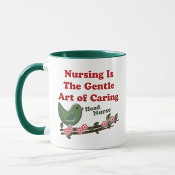 Head Nurse Mug by medical_gifts at Zazzle