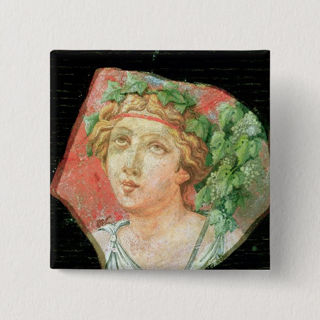 Head of a bacchante button (Front)