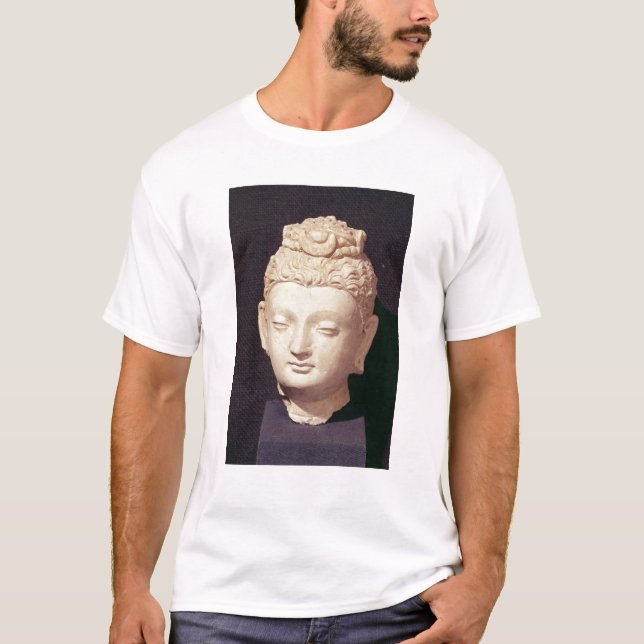 Head of a Buddha, Greco-Buddhist style T-Shirt (Front)