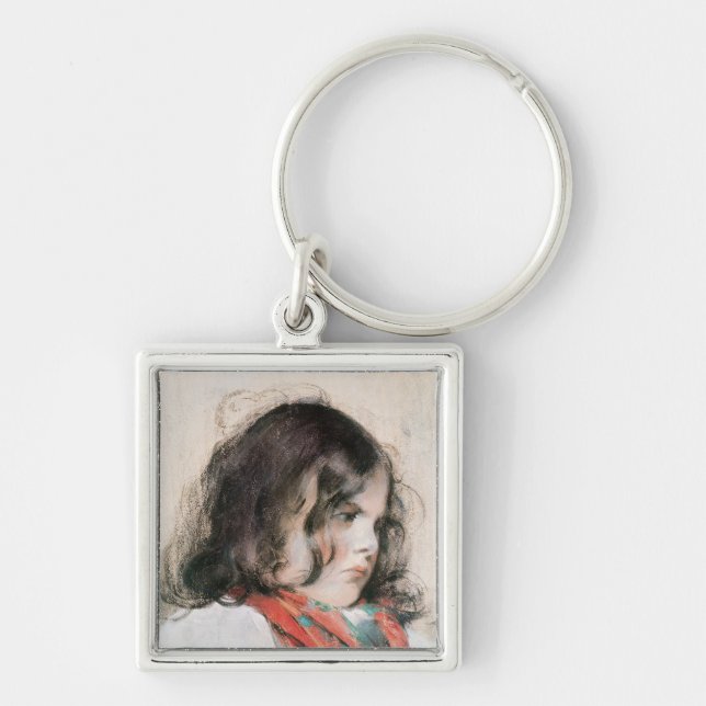 Head of a Child Keychain (Front)
