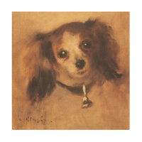 Head of a Dog by Pierre Renoir, Vintage Fine Art