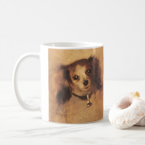 Head of a Dog by Pierre Renoir Vintage Fine Art Coffee Mug