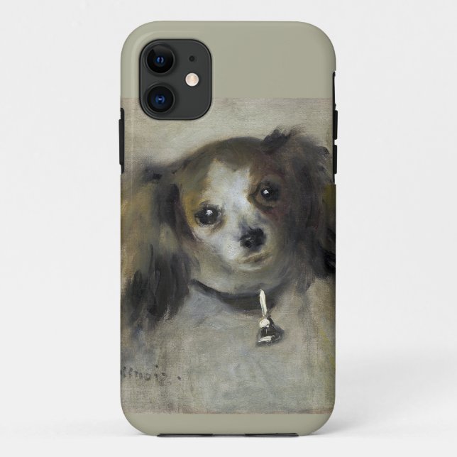 Head of a Dog painting by Auguste Renoir Case-Mate iPhone Case (Back)