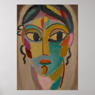 HEAD OF A GIRL POSTER