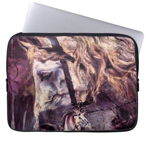 Head of a Horse by Giovanni Boldini Vintage Art Laptop Sleeve