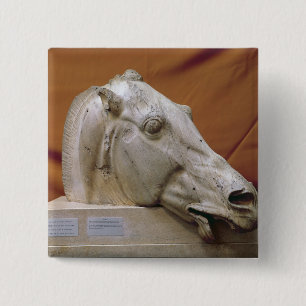 Head of a Horse of Selene Button