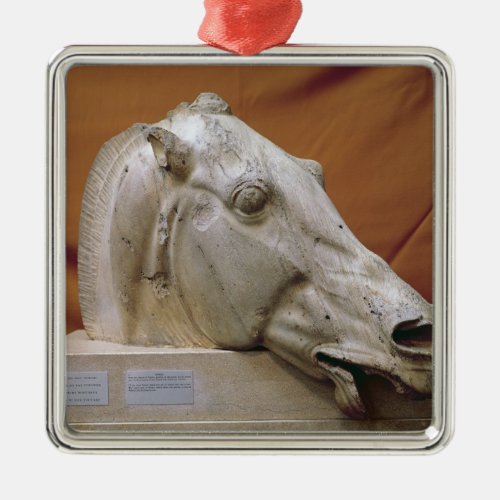 Head of a Horse of Selene Metal Ornament