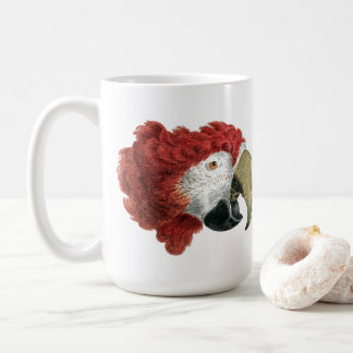 Head of a Macaw (1725–1792) Aert Schouman Coffee Mug