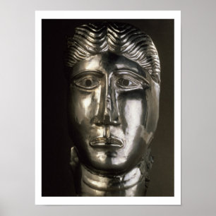 Head of a man, Gallo-Roman, 2nd-3rd century AD (si Poster