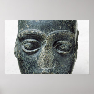 Head of a man poster