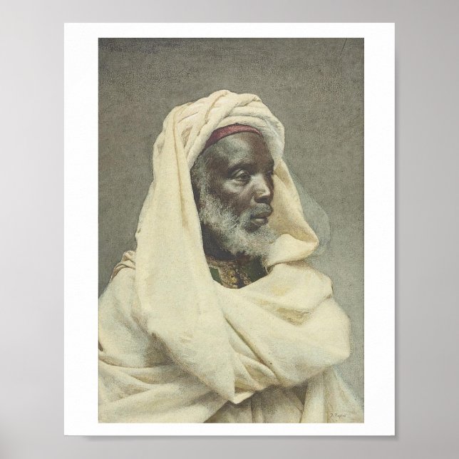 Head of a Moor by  Tapiro y Baro Poster (Front)