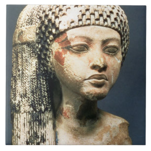 Head of a Princess from the family of Akhenaten, N Ceramic Tile