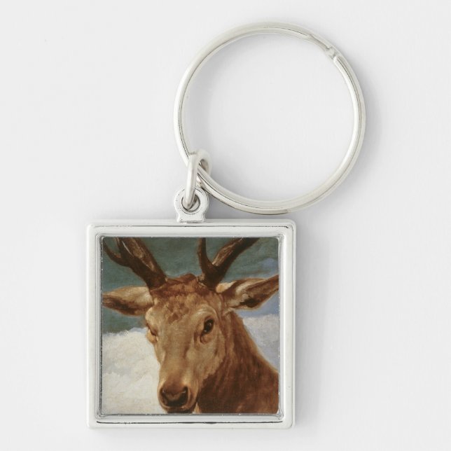Head of a Stag, 1634 Keychain (Front)