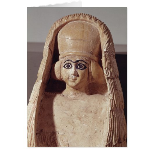 Head of a statue of Ishtar, wearing a Cards (Front)
