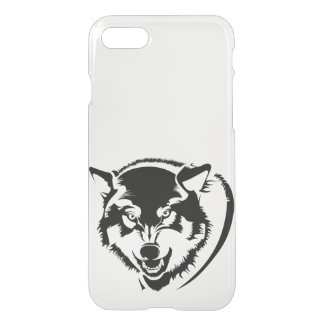 Head of a Wolf iPhone 7 Clearly™ Deflector Case