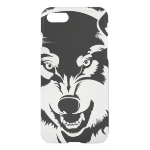 Head of a Wolf iPhone 7 Clearly™ Deflector Case