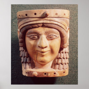 Head of a Woman, called the Lady of the Well Poster