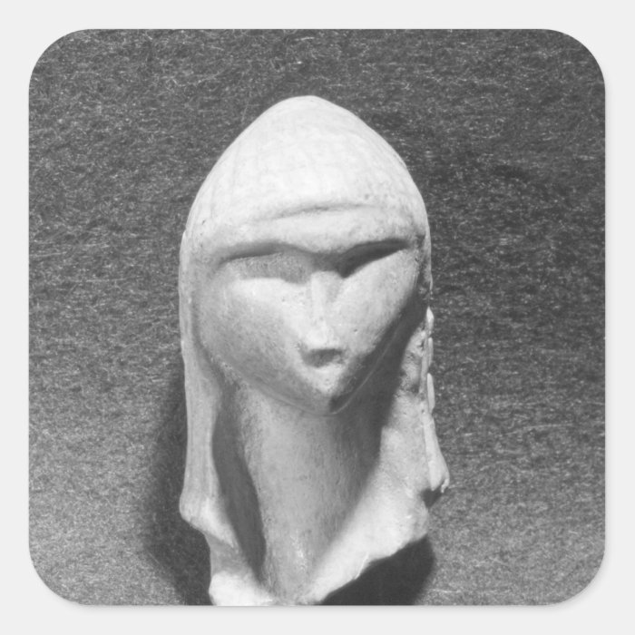 Head of a Woman known as Venus of Brassempouy Sticker