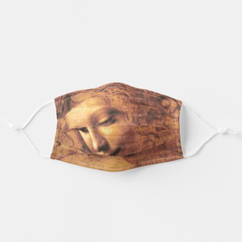Head of a Woman La Scapigliata Leonardo Da Vinci Adult Cloth Face Mask