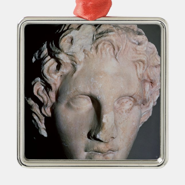 Head of Alexander the Great Metal Ornament (Front)