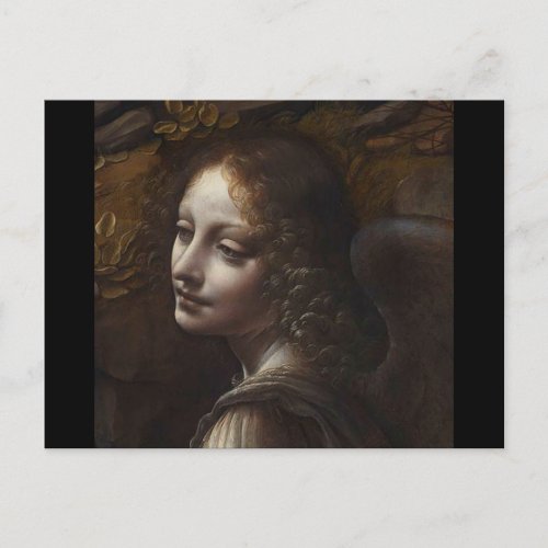 Head of an Angel by Leonardo da Vinci Postcard