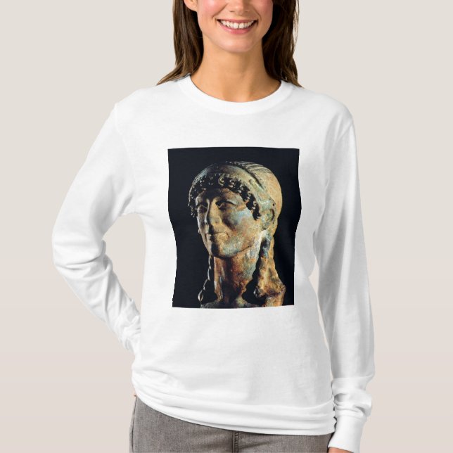 Head of an Etruscan Woman T-Shirt (Front)