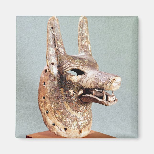 Head of Anubis, with a hinged jaw Magnet (Front)