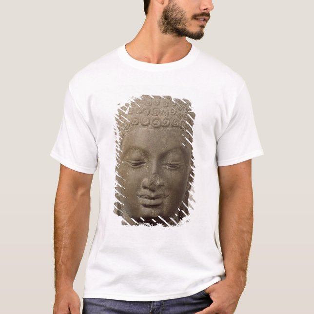 Head of Buddha, from Vat Romlok T-Shirt (Front)