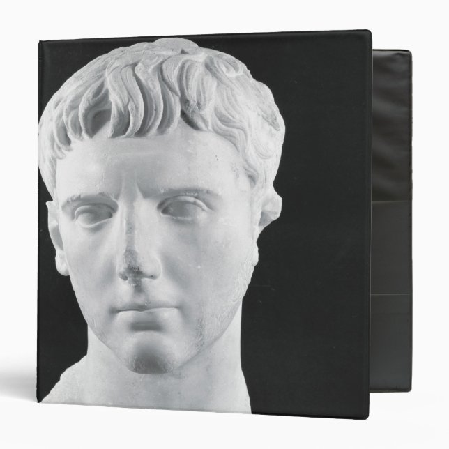 Head of Caesar Augustus 3 Ring Binder (Front/Inside)