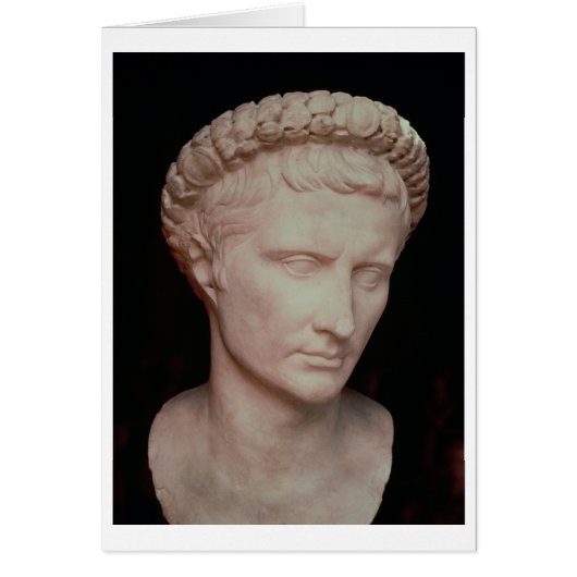Head of Caesar Augustus Cards (Front)
