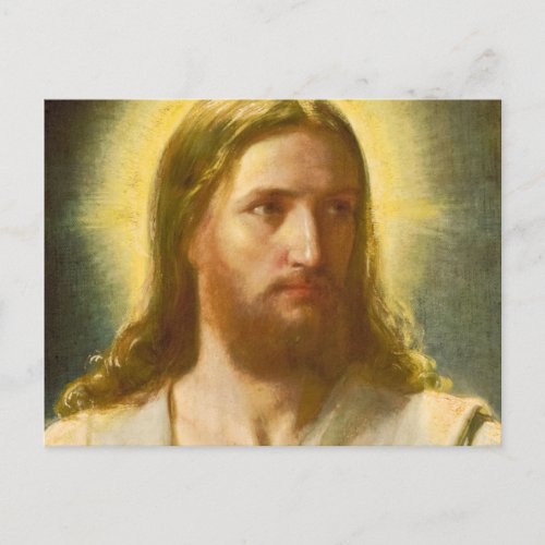 Head of Christ by Carl Heinrich Bloch Postcard