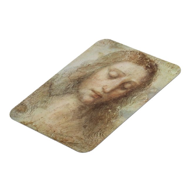Head of Christ by daVinci Magnet (Left Side)