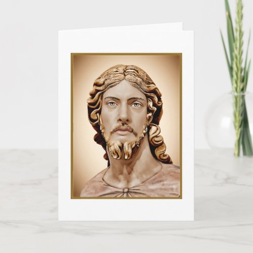 Head of Christ by Mark Edward Westerfield after MB Card