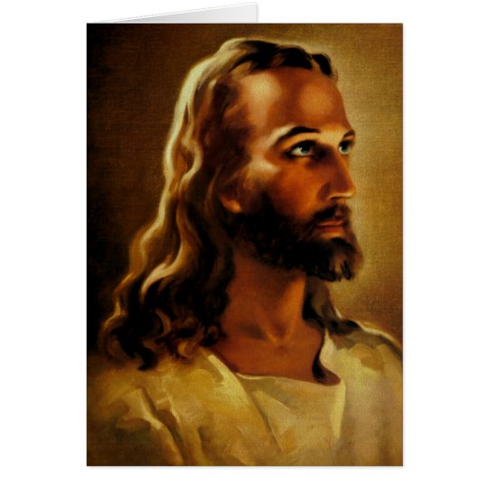 Head of Christ by Warner Sallman 1940 | Zazzle.com