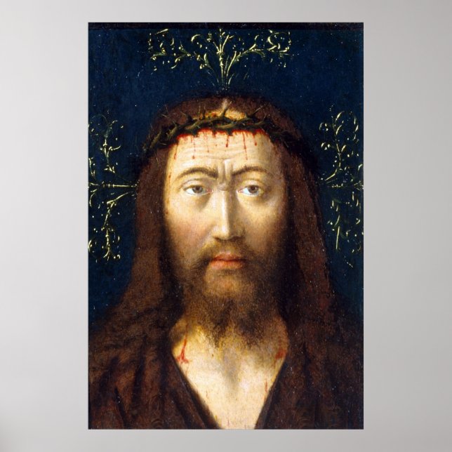 Head of Christ - Petrus Christus - c1445 Poster (Front)