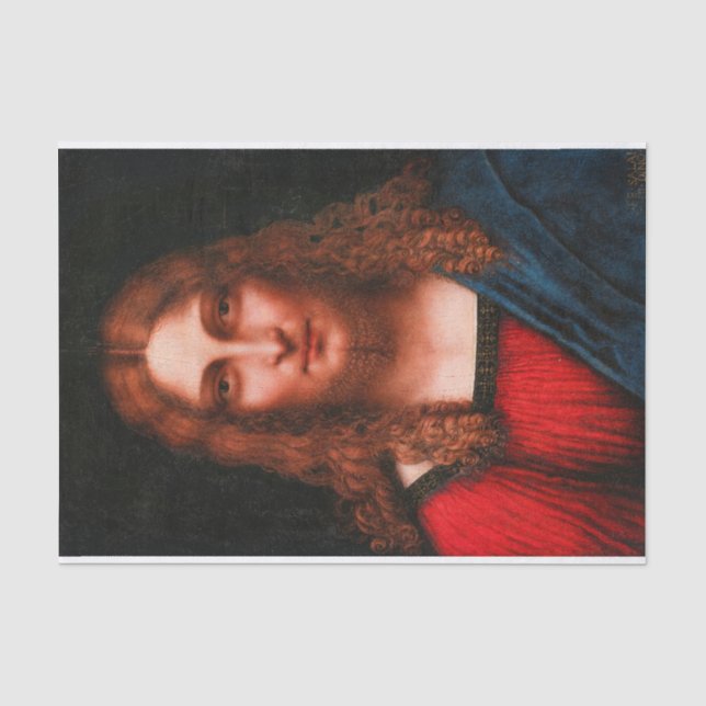 Head of Christ the Redeemer by Salai Tissue Paper (Front)