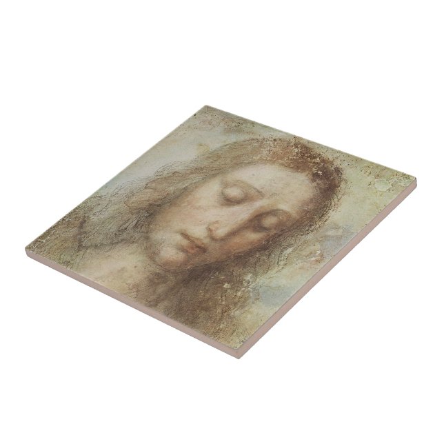 Head of Christ Tile (Side)