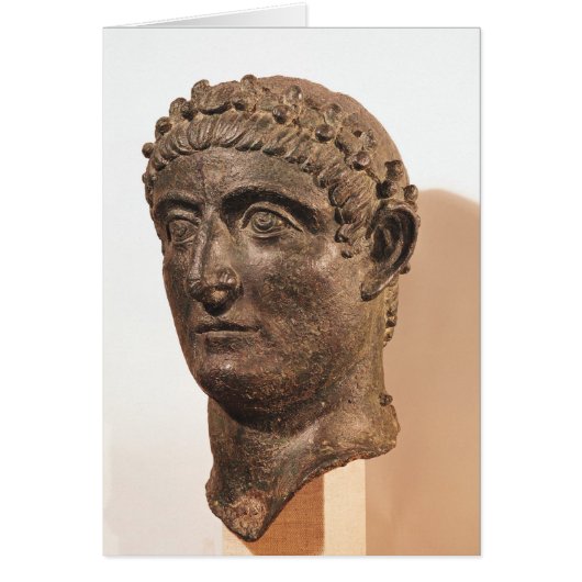 Head of Constantine the Great Cards (Front)