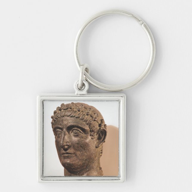 Head of Constantine the Great Keychain (Front)