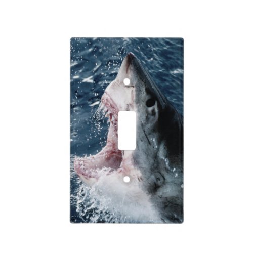 Head of Great White Shark Light Switch Cover
