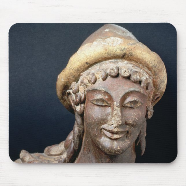 Head of Hermes wearing a pilos Mouse Pad (Front)