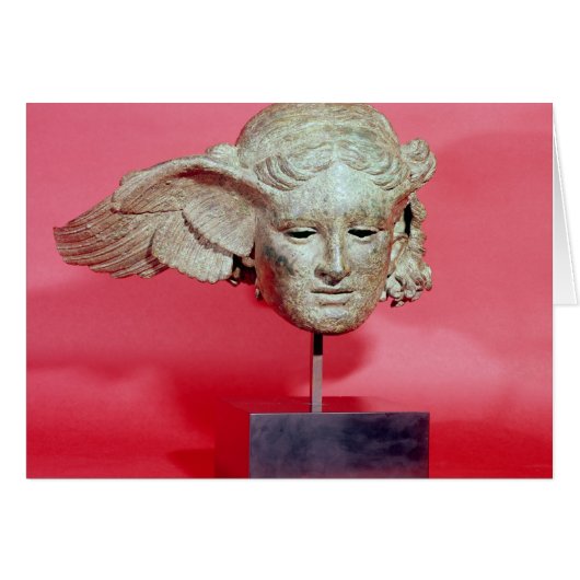 Head of Hypnos, copy of a Hellenistic original Cards (Front Horizontal)
