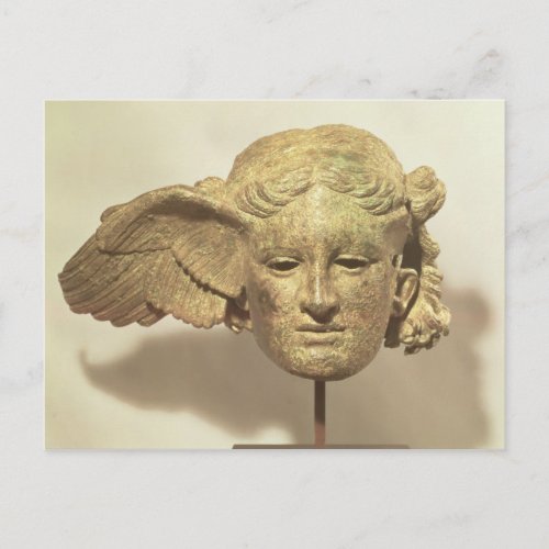 Head of Hypnos or Sleep Postcard