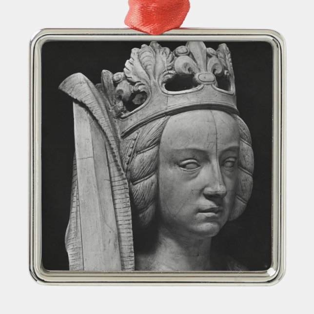 Head of Justice Metal Ornament (Front)