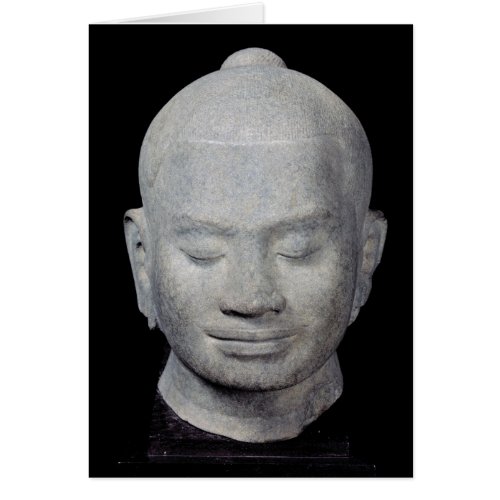 Head of King Jayavarman VII  Bayon Style