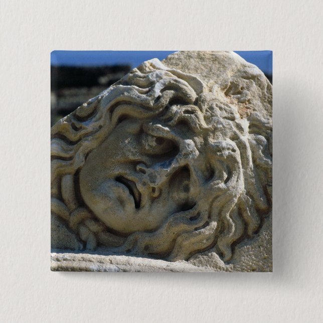 Head of Medusa Button (Front)